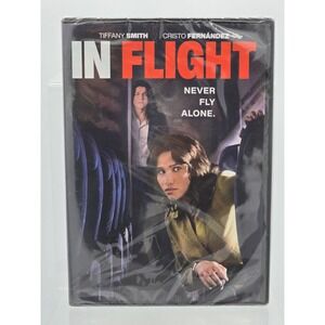 Gravitas Ventures In Flight DVD Movie Tiffany Smith Cristo Fernandez Thriller
